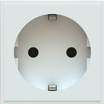 Crable Wireless Charging Shelf - 16A Power Socket (Plug Types C, E & F)