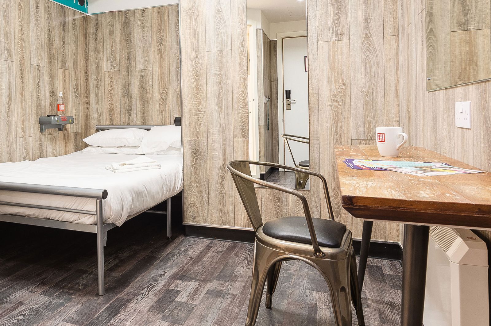 Crable Wireless Charging Shelf in a hostel