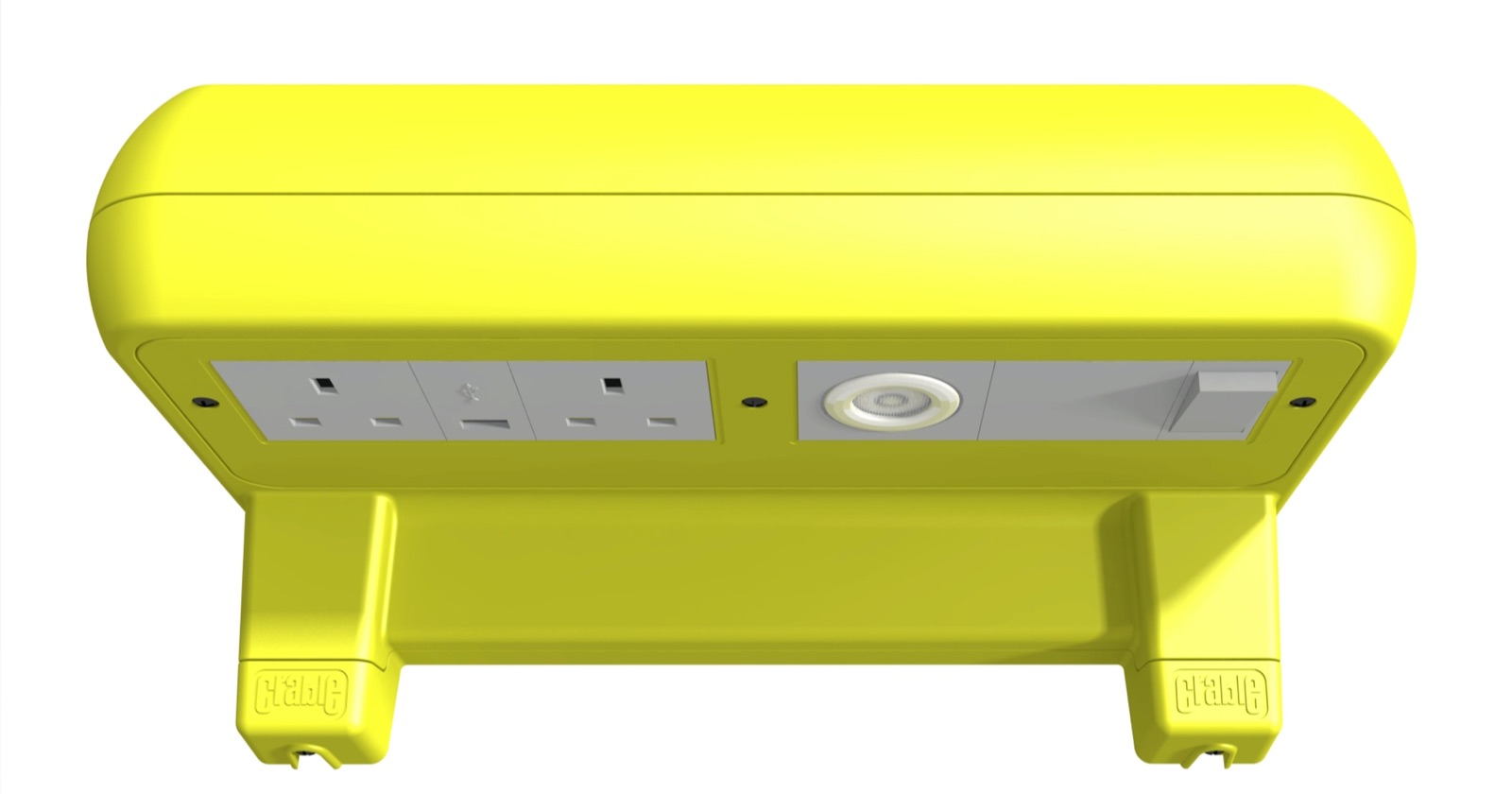 Crable Wireless Charging Shelf - Banana Yellow